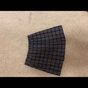 Brandy Melville plaid mini skirt